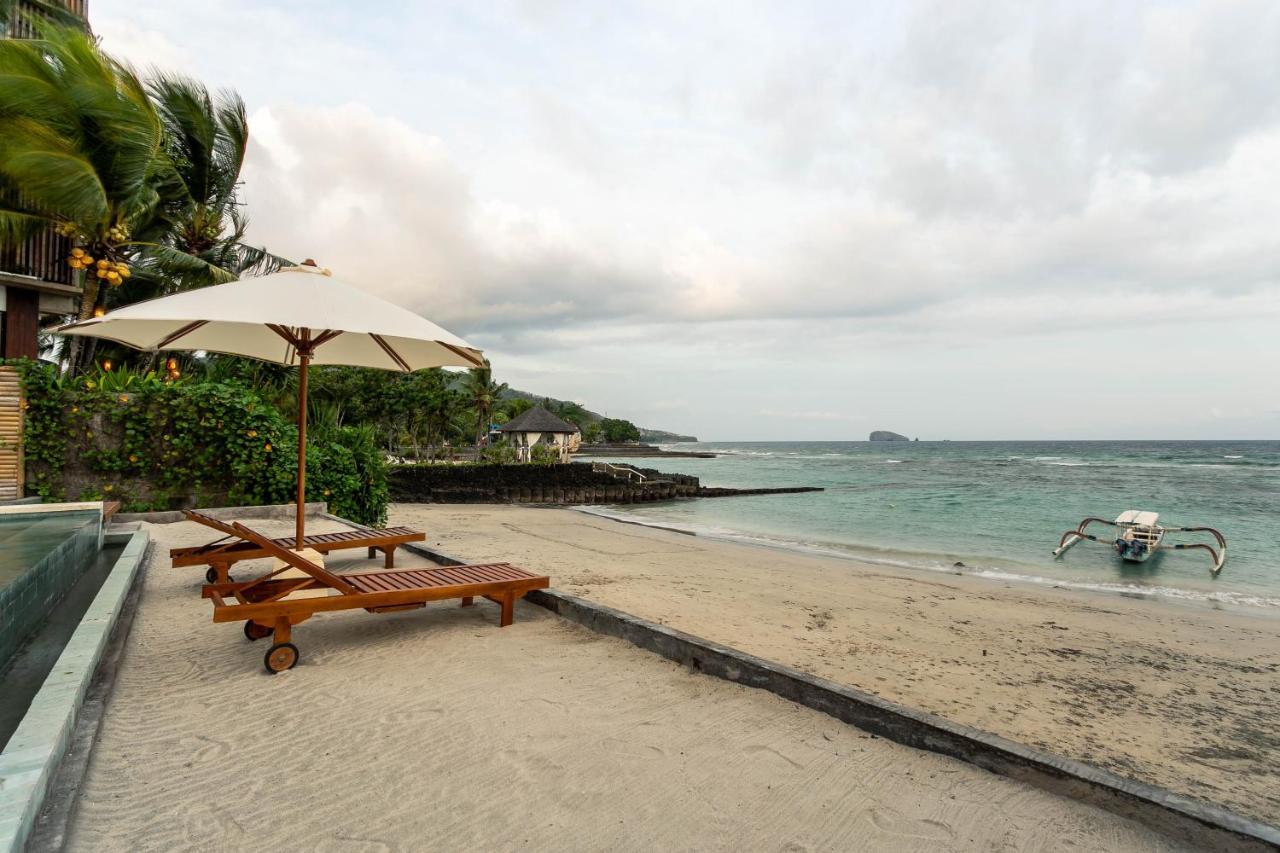 Utama Villas Beach Front Candidasa Экстерьер фото